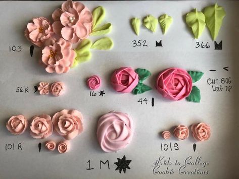 Flower Piping Tips Royal Icing, Piping Tips For Flowers Royal Icing, Piping Flowers On Cookies, Piping Royal Icing Flowers, Royal Icing Flower Transfers, How To Make Royal Icing Flowers, Royal Icing Flowers On Cookies, Icing Flowers Tutorial, Royal Icing Flowers Tutorial