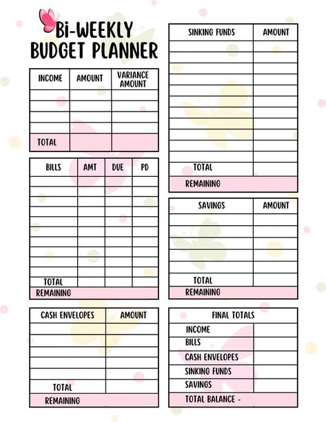 Budget Planner Ideas Saving Money, Ipon Challenge Printable, Bi Weekly Budget Printable Free, Cash Stuffing Budget Sheet, Bi Weekly Budget Planner, Daily Budget Planner, Ipon Challenge, Weekly Budget Printable, Budget Planner Ideas