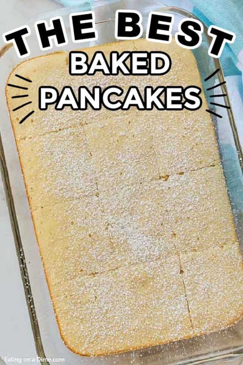 Pancake In A Pan Recipe, Pancake Mix Baked In Oven, Pancake In The Oven, Pancake Baked In Oven Bisquick, Baked Pancakes Oven Bisquick, Oven Baked Pancakes Recipe, Baked Pancakes Oven Easy, Pancake In Oven, Oven Pancakes Easy