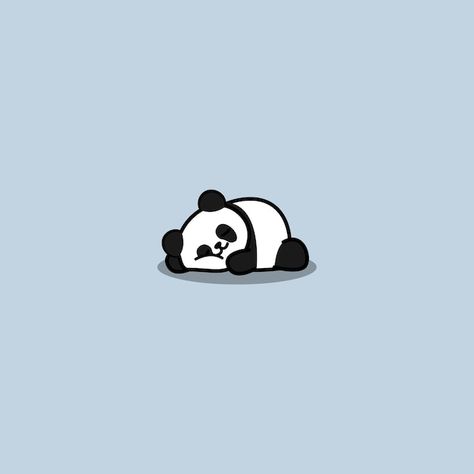 Cute lazy bear sleeping cartoon vector i... | Premium Vector #Freepik #vector #panda-logo #panda #panda-background #bear-logo Wave Icon Aesthetic, Panda Icons Aesthetic, Panda Cute Aesthetic, Cute Tiny Drawings, Cute Panda Illustration, Cute Panda Art, Panda Pfp, Panda Aesthetic, Matching Disney Tattoos