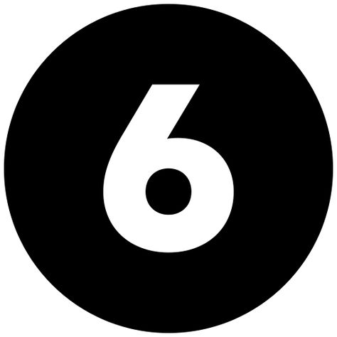 Number 6 Design Fonts, Number Icon, Copy And Paste Fonts, Number Icons, Bubble Letter Fonts, Font Bubble, Instagram Font, Number Six, Old English Font