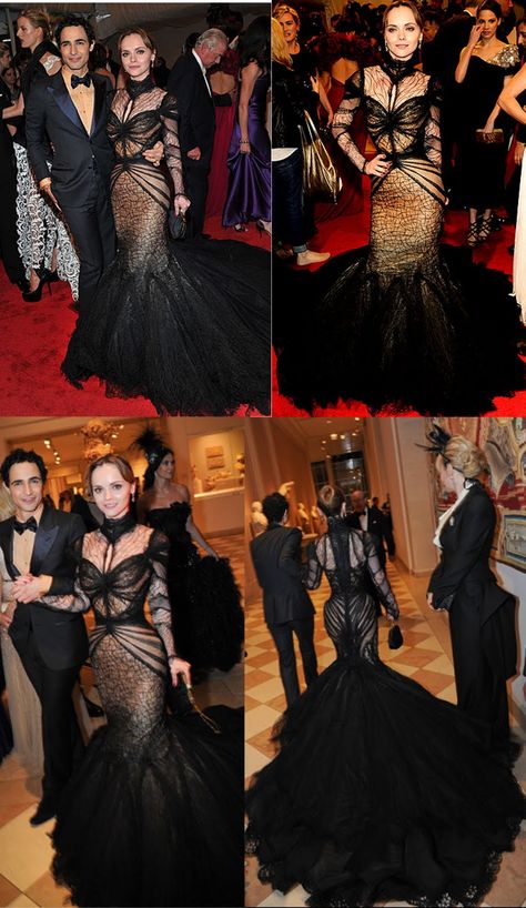 Brittany Fuson: MET Costume Institute Gala 2011 Dresses For Gala Events, Dresses For Gala, Brittany Fuson, Black Gowns, Gala Events, Christina Ricci, Costume Institute, Masquerade Ball, Yes To The Dress