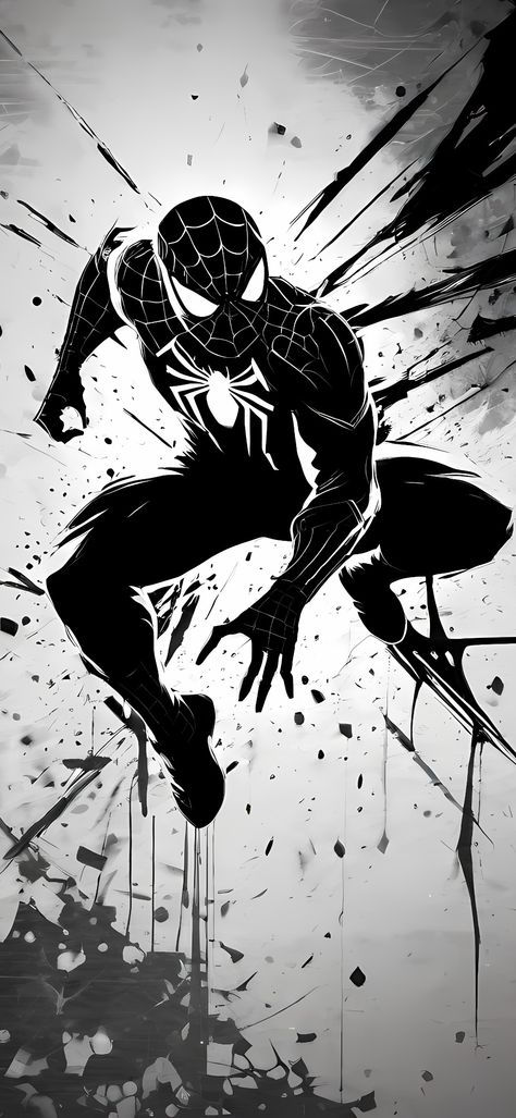 Spider Man White Background, Venom Spiderman Wallpaper, Spider Man Black Wallpaper, Wallpapers For Men’s, Spider Wallpaper Black, Black Spider Wallpaper, Spiderman Wallpaper Black, Spiderman Black Wallpaper, Spider Man Comic Wallpaper