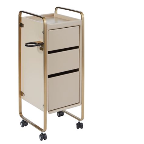 Hair Salon Organization, Studio Salon Ideas, Gold Salon, Kids Booster Seat, Salon Styling Chairs, Salon Trolley, Salon Mirrors, Styling Shelves, Spa Products