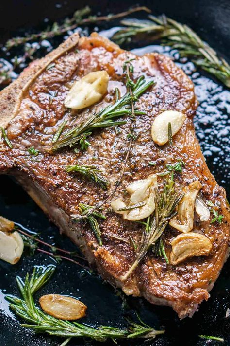 Ny Strip Steak Recipes Pan Seared, New York Steak Recipe, Steak Recipes Pan, Ny Strip Steak Recipes, Steak Recipes Pan Seared, Steak On Stove, Striploin Steak, Ny Steak, Ways To Cook Steak