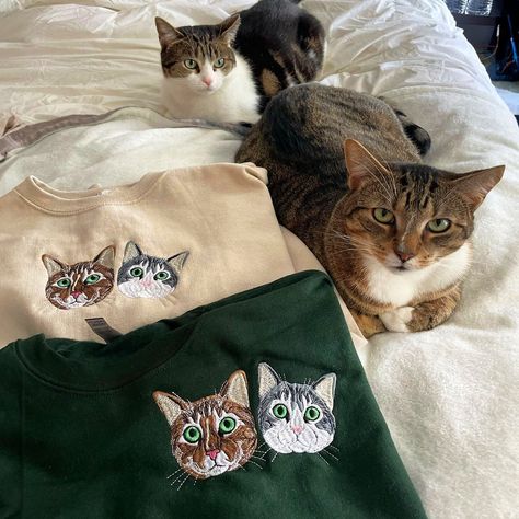 This Gender-Neutral Adult Hoodies & Sweatshirts item by Jonathan3co has 104 favorites from Etsy shoppers. Ships from Orlando, FL. Listed on Oct 26, 2023 Cat Mom Sweatshirt, Custom Dog Gifts, Embroidered Cat, Portrait Embroidery, Dog Mom Sweatshirt, Animal Sweatshirt, Mom Hoodies, Custom Dog Portraits, Dog Sweatshirt