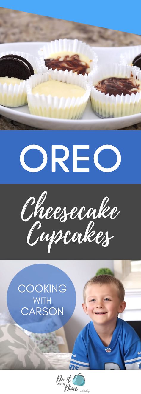 Oreo Bottom Cheesecake Cupcakes! Oreo Bottom Cheesecake, Brownie Bottom Cheesecake Recipe, Oreo Cheesecake Cupcakes, Do It On A Dime, Oreo Cheesecake Recipes, Cheesecake Cupcakes, Oreo Cheesecake, Yummy Sweets, Health Blog