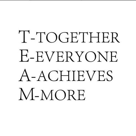 Inspiration Meme Office Motivational Quotes, Together Everyone Achieves More, Team Work Motivation, Team Motivational Quotes, Sticker Quotes, Welcome Quotes, Workplace Quotes, Team Quotes, Positive Quotes For Work