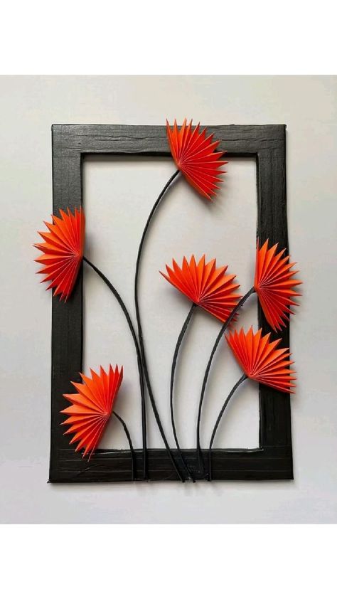 DIY HOME DECOR IDEAS in 2022 Newspaper Crafts Diy, Crafted Gifts, Paper Flower Art, Flowers Easy, 3d Quilling, Paper Wall Hanging, Paper Flower Decor, Kids Crafting, Diy Wall Art Decor