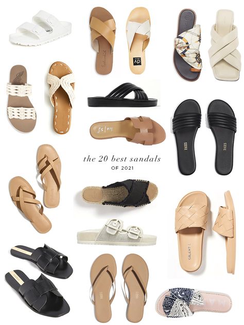 Summer Sandles 2023, Summer Sandals 2020 Trend, Neutral Sandals For Beach In Spring, Non-slip Sandals For Beach Season, Eco-friendly Sandals For Summer Beach, Sand-colored Beach Sandals For Summer, Waterproof Birkenstocks, Sand-colored Cushioned Sandals For The Beach, Sandals 2020 Trends