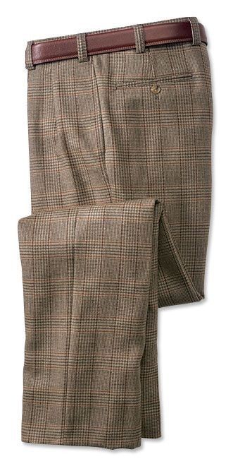 Checkered brown houndstooth plaid pant for men in 2018 Trouser Inspiration, Houndstooth Pants Outfit, Mens Brown Dress Pants, Mens Plaid Pants, Brown Pants Men, Nice Pants, Brown Checkered, Check Pants, Tweed Trousers