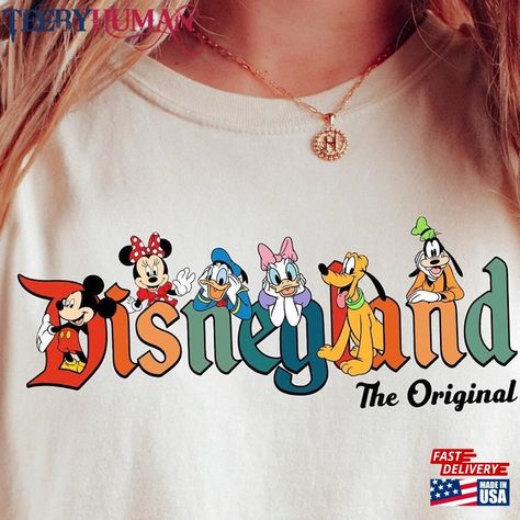 Disneyland The Original Mickey And Friends T-Shirt Shirt Disneyworld Hoodie Check more at https://teebyhuman.com/product/disneyland-the-original-mickey-and-friends-t-shirt-shirt-disneyworld-hoodie/ Create T Shirt Design, Friends T Shirt, Classic Sweatshirt, Friends Tshirt, Create T Shirt, Mickey And Friends, Colour List, Unique Fashion, Disney World