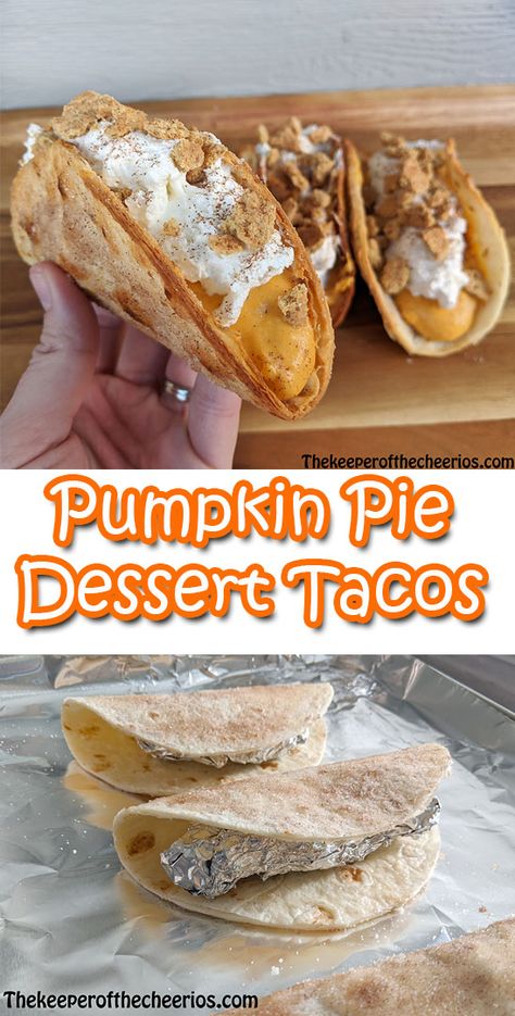 Cinnamon Pumpkin Pie Recipe, Pumpkin Cheesecake Tacos, Pumpkin Pizza Dessert, Pumpkin Pie Taco, Pumpkin Pie Tacos Recipe, Pumpkin Pie Dessert Tacos, Pumpkin Pie Tacos, Dessert Tacos Recipes, Pumpkin Tacos