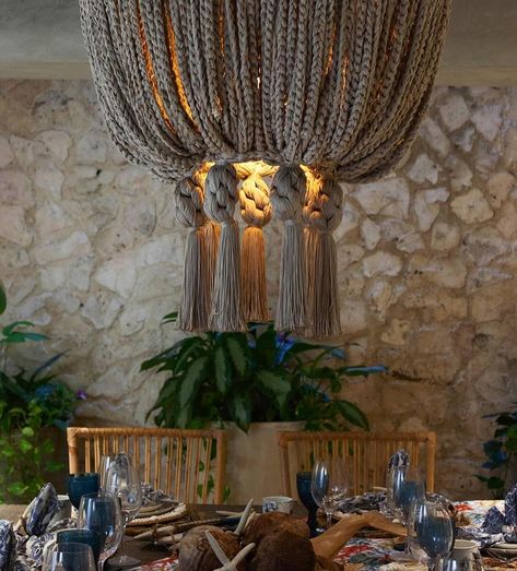 🇲🇽 Do you like our HALF Braided Eli Chandelier? A BEAUTIFUL Room Accent Piece!! (DM US for custom dimensions and color) 🚨NOW ACCEPTING Larger Orders from: Restaurant, Hotel, and Interior Design Studios (Hurry! 2024 orders SELL OUT QUICK) At CoLores Decor Our team is constantly experimenting with textures & “WOW” styles for a UNIQUE statement design for any room…Introducing TOP 🇲🇽 MeXican Artisan Design & CATAPULTING our culture’s Talent through the vision of our founder, GiL Herrera @giLher... Diy Ceiling Lamp, Interior Design Studios, Marsh House, Home Decor Copper, Tassel Chandelier, Macrame Chandelier, Unique Chandelier, Statement Light Fixture, Statement Chandelier