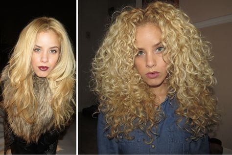 How To Embrace Curly Hair, Blonde Curls Natural, Embrace Natural Hair, Really Curly Hair, Curly Hair Trends, Blonde Curly Hair, Curly Hair Products, Texturizer On Natural Hair, Curly Girl Method