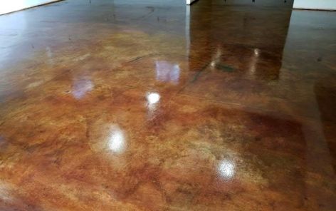 We review new DeltaDye water-based concrete stain. Learn why it is an impressive acid stain substitute for your garage floor, patio, or walkways. Water Based Concrete Stain Diy, Western Basement, Water Based Concrete Stain, Rv Barn, Diy Concrete Stain, Concrete Patterns, Staining Concrete, Concrete Stain Colors, Acid Stained Concrete Floors