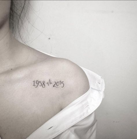 Grandma Tattoos, Cool Shoulder Tattoos, Small Shoulder Tattoos, Date Tattoos, Remembrance Tattoos, Pink Tattoo, Dad Tattoos, Temp Tattoo, Memorial Tattoo