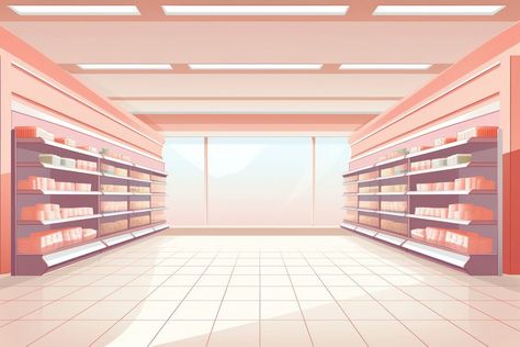 Grocery aisle architecture supermarket warehouse.  | premium image by rawpixel.com Grocery Store Aisle, Pharmacy Aesthetic, Grocery Store Aesthetic, Supermarket Background, Grocery Aisle, Store Shelves, Grocery Store, Pharmacy, Wallpaper Backgrounds