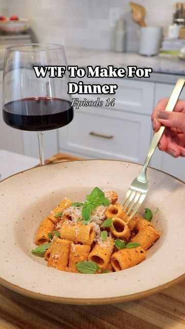 Erin O'Brien on Instagram: "Welcome back to my series “WTF To Make For Dinner” 🙊🤗🍷 Follow along for quick, easy, and delicious recipes. Tonight we’re making my “Marry Me” Pasta that’s inspired by the famous “Marry Me” Chicken 🧡  Ingredients: 4 ounces diced pancetta  14 ounces rigatoni or pasta of choice  3 cloves garlic, finely minced 2 tablespoons tomato paste  1/2 teaspoon dried oregano  1/2 teaspoon dried basil  1 teaspoon crushed red pepper flakes (adjust based on heat preference)  1/3 cup strained and chopped sundried tomatoes  1 1/4 cup heavy cream, room temperature  1 teaspoon salt  1/2 teaspoon freshly ground black pepper  3/4 cup freshly grated Parmigiano-Reggiano plus more for serving  2 tablespoons unsalted butter (optional)  Fresh basil for serving  (1/4 cup pasta water or Marry Me Pasta, Marry Me Chicken, Cream Room, Dried Basil, Sundried Tomatoes, Parmigiano Reggiano, Crushed Red Pepper, Crushed Red Pepper Flakes, Rigatoni