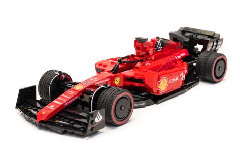 Ferrari F1-75 (1) | Here's my LEGO rendition of the 2022 Fer… | Flickr Ferrari F1 75, Charles Leclerc And Carlos Sainz, F1 75, Formula One Car, Lego Sculptures, F1 Wallpaper Hd, Bf Gifts, Lego News, Travel Size Perfume