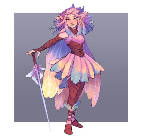 Dungeons And Dragons Characters, Dnd Art, Fairy Costume, Fairy Art, Character Creation, Dnd Characters, A Drawing, Character Portraits, Creature Art