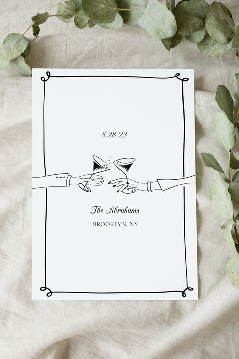 "This chic and fun save the date template features our own hand drawn sketch illustrations and modern fonts. Easily customize and edit the colors and text to suit your wedding colors. Plus alternative cocktail illustrations to choose from. TRY THE DEMO Try the Demo at Corjl, copy and paste link into your browser: https://www.corjl.com/d/2ODNJK Please note: Desktop editing is recommended! Mobile and Tablet editing is limited. WHAT YOU RECEIVE You will receive your templates in two sizes. If you h Sabe The Date, Wedding Graphics, Hand Drawn Wedding, Wedding Hands, Save The Date Template, Template Wedding, Save The Date Templates, Invitation Inspiration, Hand Drawn Illustration