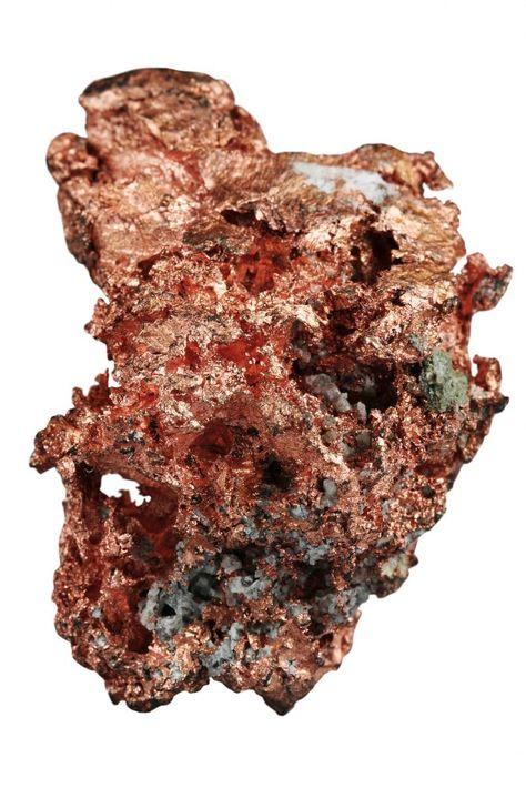 Copper (Cu) is an extremely useful industrial metal that is ductile (capable of being drawn into wire), malleable (capable of being hammered and molded) Cupid And Psyche, Copper Mineral, Geology Rocks, Unusual Things, Industrial Metal, Mineral Stone, Copper Metal, Natural Forms, Gems And Minerals