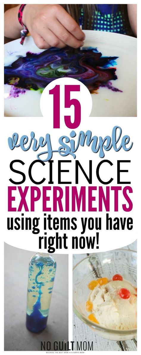 I've been looking all over for easy and unique science experiments for kids that use things I already have! These projects are super cool and I already own the household items of baking soda, food coloring and vinegar. I'm saving these indoor activities for a rainy day or maybe when my children are on summer break. Simple Science Experiments For Kids, Baking Soda Experiments, Simple Science Experiments, Science Experiments Kids Preschool, Cool Science Projects, Science Kids, Science Experiments For Kids, Science Experiments For Preschoolers, Experiments For Kids