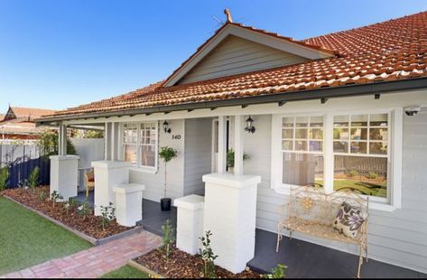 Red Tiled Roof House, Exterior House Colors Terracotta Roof, House With Terracotta Roof, Red Roof House Colors Colour Schemes, Terracotta Roof Colour Scheme, Terracotta Roof House Exterior Colors, Red Roof House Colors, Terracotta Roof House, Red Roof House