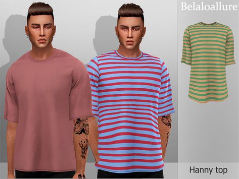 belal1997's Belaloallure_hanny top Sims 4 Cc Male Tops, Sims 4 Mens Clothes Cc, Ts4 Cc Clothing Men, Lotes The Sims 4, Sims 4 Men Clothing, Sims 4 Male Clothes, Sims 4 Tsr, Clothes Cc, Male Tops