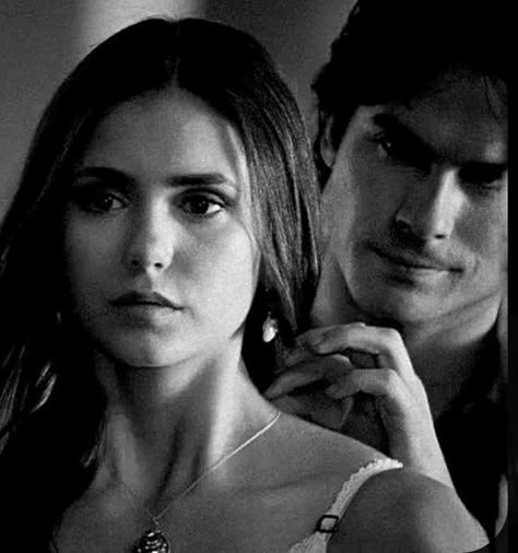 Damon Y Elena, Ian E Nina, Nina And Ian, Elena Damon, Ian And Nina, Tvd Aesthetic, Vampire Diary, I Was Feeling Epic, Ian Somerhalder Vampire Diaries