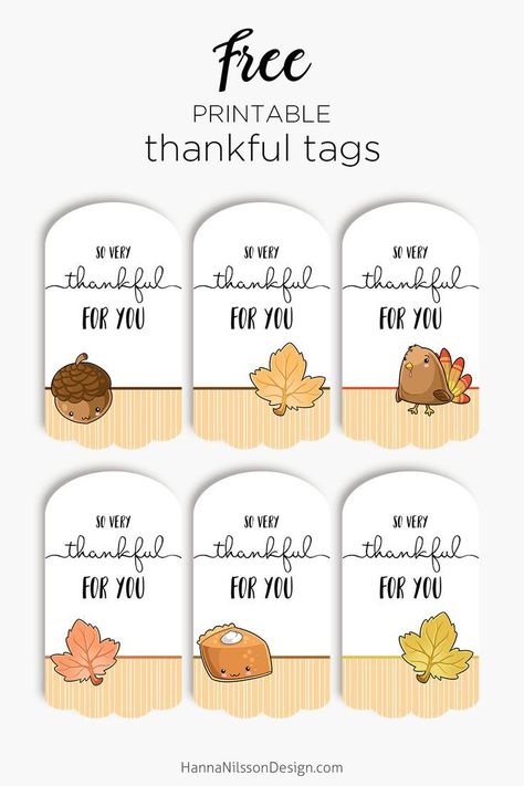 Thankful for you tags| Free printable tags for thanksgiving gifts, treats or decoration | #thankgiving #fall #grateful #tags #printable #freeprintable #thankful #gifts Thankful Tags, Thankful Gifts, Thanksgiving Teacher Gifts, Thanksgiving Gifts Diy, Thanksgiving Tags, Thanksgiving Gift Tags, Teachers Thanksgiving, Free Thanksgiving Printables, Teacher Gift Tags