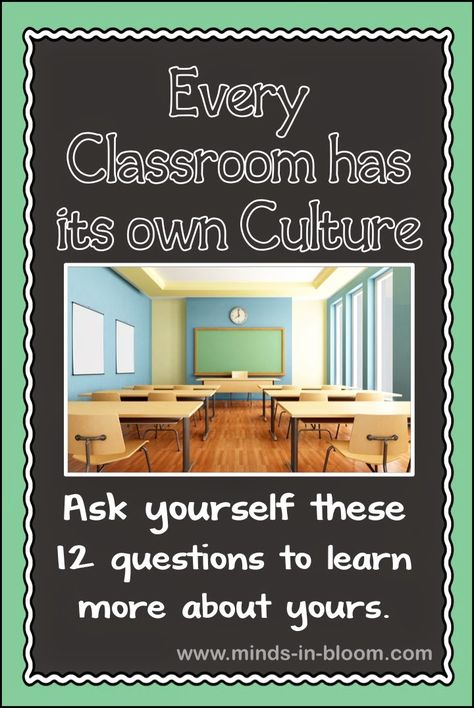 Positive School Culture, Welcoming Classroom, Teaching Classroom Management, 12 Questions, Question To Ask, Responsive Classroom, Restorative Justice, School Culture, School Climate