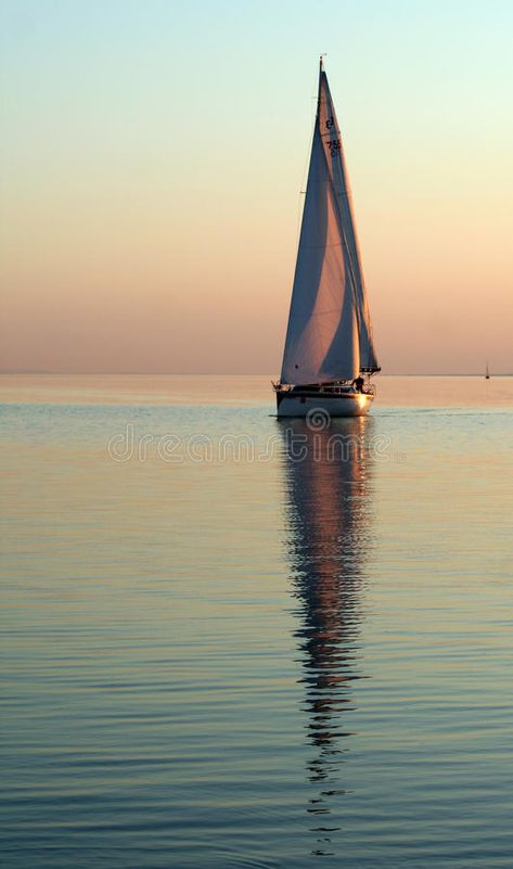 Boat with reflection. Boat on a lake in sunset with reflection , #Sponsored, #reflection, #Boat, #sunset, #lake #ad Sailboat Photography, Falcon Art, Draw Black, Morning Art, Kawaii Naruto, Dancing Art, Navi A Vela, Cosplay Art, Boat Art