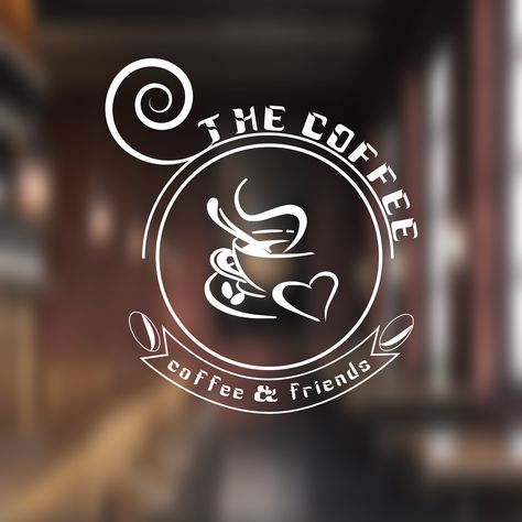 Coffee Club Logo, Coffee Shop Logo Design Creative, Cafe Logo Inspiration, Cafe Logos Design, Cafe Names Ideas Logo, Cafe Logo Design Creative, Coffee Shop Design Logo, Cafe Shop Logo, Coffee Logo Design Ideas