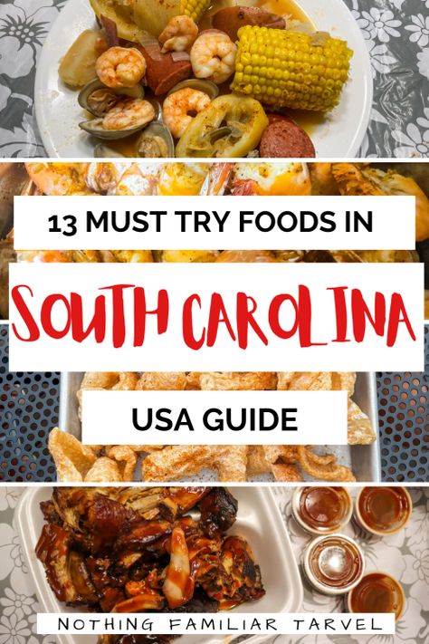 South Carolina Food South Carolina Food Recipes, Carolina Recipes, South Carolina Food, State Recipes, Florence Food, State Fair Food, Country Boil, Low Country Boil, Entertaining Food