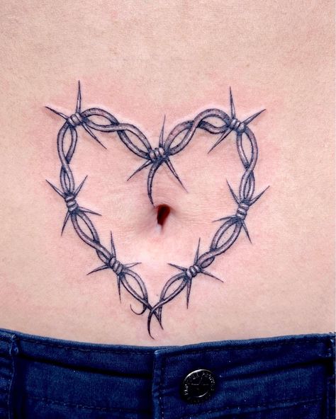 💓 Tattoo dump 💓 1. Heart barbed wire belly button 💘 2. Dagger for my high school friend Ele ⚔️💕 3. Pointy butterflies 🔥🖤🔥 4. Aries Fairy ✨♈️🧚🏻‍♀️ 5. Laugh now cry later butterflies 🎭🦋💙 6. Libra ✨⚖️💕 #tattoos Aries Fairy, Heart Barbed Wire, Libra Tattoos, Laugh Now Cry Later, School Friend, Simple Tattoo Designs, Simple Tattoo, Barbed Wire, Heart Tattoo