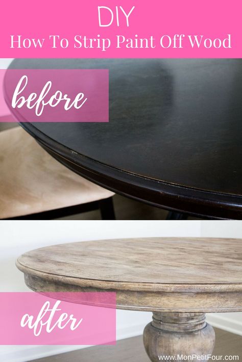 Repaint Wood Table, How To Stain A Dining Room Table, Distressing Dining Room Table Diy, Redoing Wood Table, How To Paint Wood Table, Strip Dining Room Table, Stripping Wood Table, How To Distress Black Furniture, Stripping A Table