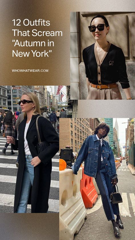 Autumn in New York is a whole vibe. Here are 12 easy outfits cool NYC girls have been wearing recently that will transport you there in an instant. Nyc November Outfit Aesthetic, New York Day Outfit Fall, Nyc Outfits 2023, Fall Weekend In Nyc Outfits, Nyc Outfits Fall 2023, Ny In November Outfits, Fall Outfits 2024 Nyc, November In Nyc Outfits, Weekend City Break Outfit Autumn