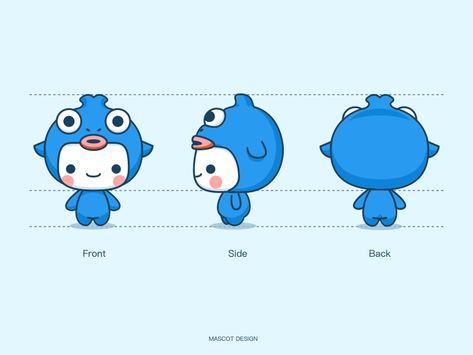 Mascot Design illustration blue strange fish mascot Mascot Ideas, Simple Character, Create Logo, Character Model Sheet, Model Sheet, 캐릭터 드로잉, Illustration Character, Mascot Design, Character Design Animation