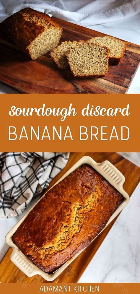 Dive into the delicious world of Sourdough Discard Banana Bread, a perfect addition to Healthy & Easy Banana Bread Recipes. Utilize your sourdough discard for a twist on classic banana bread, adding a subtle tang and nutritional boost. With maple syrup for sweetness, this recipe is a must-try for sourdough enthusiasts and banana bread lovers. Find more healthy baking and easy bread recipes at adamantkitchen.com