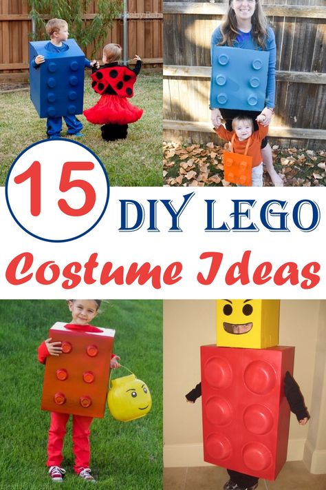 Want to dress up like a Lego for next Halloween or other cosplay events? Follow this amazing list of DIY Lego costume ideas to assist you. It’s easier, fun, and surely great to bring a spark of uniqueness to any theme. Lego Costumes For Adults, Lego Man Costume Diy, Lego Figure Costume, Lego Family Costume, Diy Lego Costume, Lego Movie Costume, Mario Costume Diy, Lego Costume Diy, Lego Man Costumes