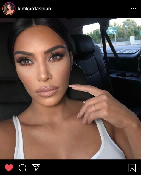 Kim K Makeup, Kardashian Makeup, Kim Kardashian Makeup, Kkw Beauty, Kim Kardashian West, Nude Makeup, Spring Makeup, Nude Lipstick, Kim K