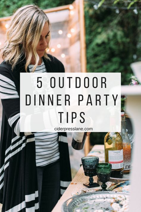 5 Outdoor Dinner Party Tips — ciderpress lane Dinner Party Hosting Tips, Hosting Outdoor Party Tips, How To Host A Garden Party, Outdoor Dinner Party Decor, Outside Dinner Party Backyards, Keto Dinner Party, Summer Outdoor Dinner Party, Backyard Hosting, Goddess Photography