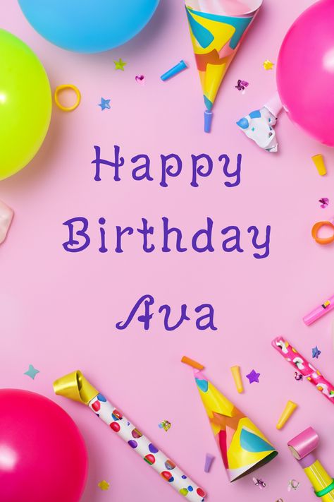 Happy Birthday Ava! 🎉🎂  Let's all wish a very happy birthday to the amazing Ava today! 🌟  Ava, you're a true inspiration to us all with your kindness, strength, and positivity. Here's to another year of blessings, adventures, and joy!  #HappyBirthdayAva #Celebrations #Inspiration Happy Birthday Mia, Happy Birthday Ava, Happiest Birthday, Amazing Person, Birthday Cheers, Card Happy Birthday, Very Happy Birthday, Birthday Cake Kids, Friendship Goals