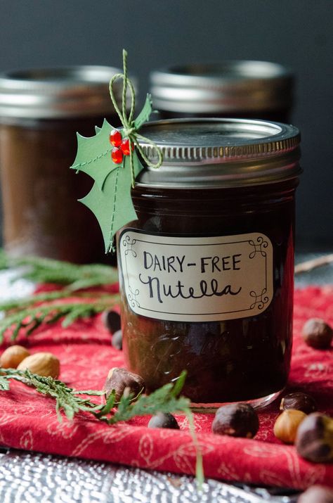 Dairy Free Nutella, My Weirdo, Gift Recipes, Nutella Recipe, Homemade Food Gifts, Waffle Cookies, Lunch Appetizers, Paleo Sweets, Vegan Ingredients