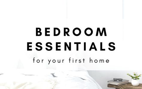 First Apartment Bedroom, Apartment Bedroom, Bedroom Essentials, First Apartment, One Bedroom Apartment, Moving Out, Comfy Cozy, First Home, Bedroom Apartment