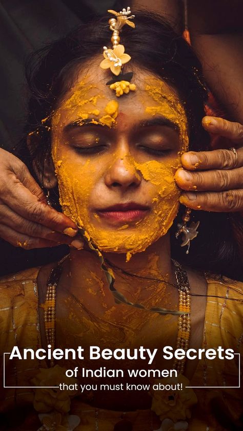 Ancient Beauty Secret of Indian Woman That You MUST Know About! Ancient Indian Makeup, Ancient Skin Care, Ancient African Beauty Secrets, Indian Natural Beauty Tips, Indian Skincare Aesthetic, Haircare Routine Indian, Indian Hair Care Routine, Indian Beauty Products, Ancient Beauty Secrets