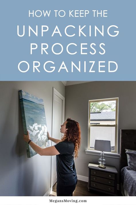 🍀Cub & Clover 🍀    Once you've moved into a new home, it can feel overwhelming to look at all the work ahead of you. Follow these tips for unpacking a new home to make the process easy and efficient! Unpacking After Moving Organizing, Cleaning New House Before Moving In, Checklist For Moving Into New Home, Unpacking After Moving, Organized Moving, Moving Prep, Unpacking Tips, Moving Into New Home, New Home Quotes