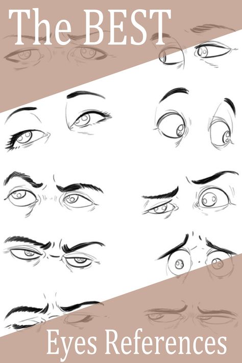 Furrowed Brow Drawing Reference, Mad Eyebrows Drawing, Anime Eyebrows Reference, Furrowed Eyebrows Drawing, Bushy Eyebrows Drawing, Eyebrow Raise Drawing, Raised Eyebrow Drawing, Raised Eyebrow Expression, Eye Expressions Reference